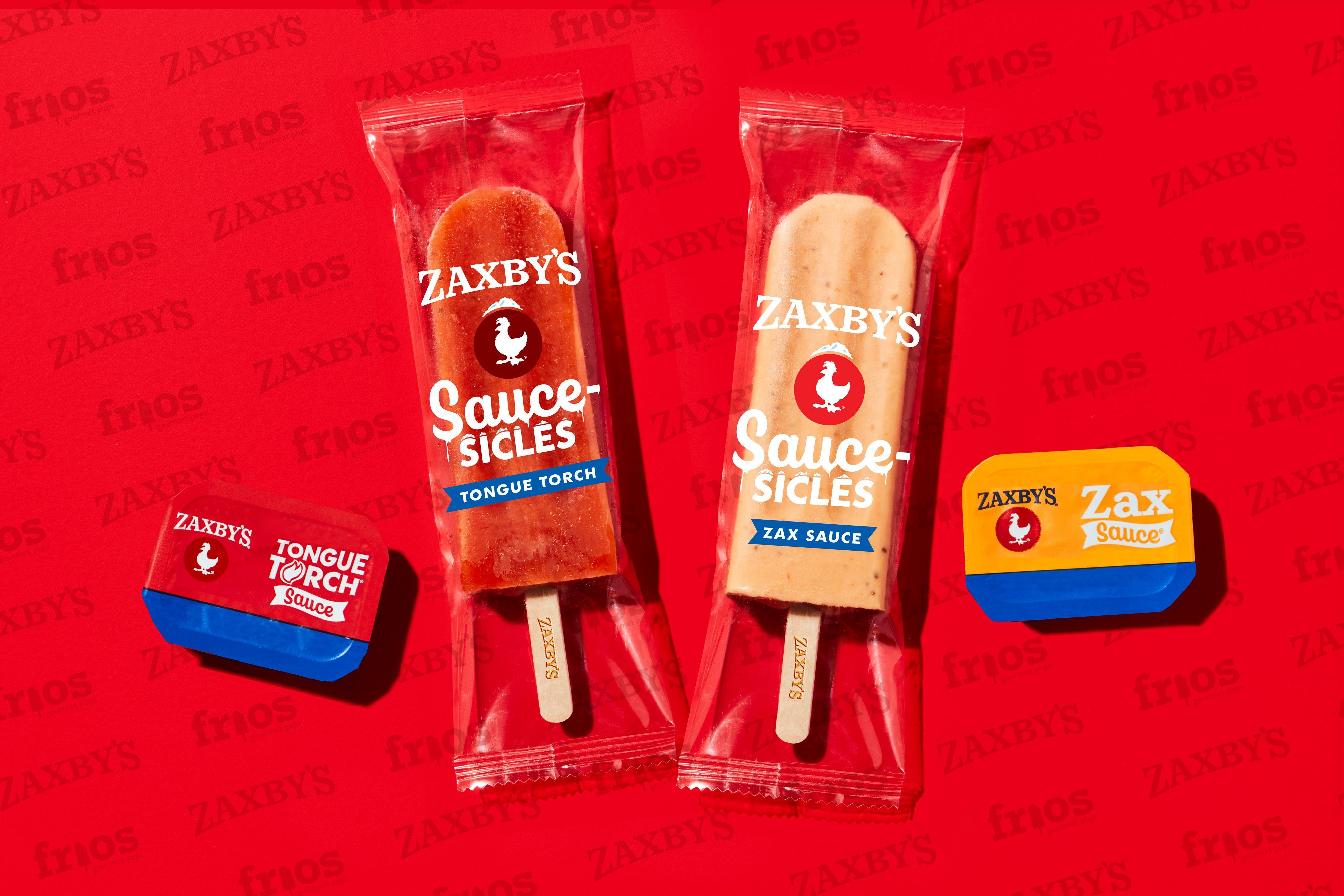 Zaxbys and Frios drop sauce-flavored popsicles for 